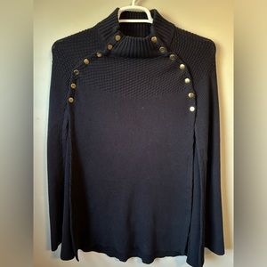G.I.L.I. Navy Blue Poncho